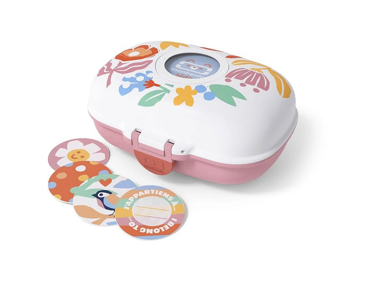 Monbento MB Gram Paper Cut - Boîte à goûter 600 ml Rose