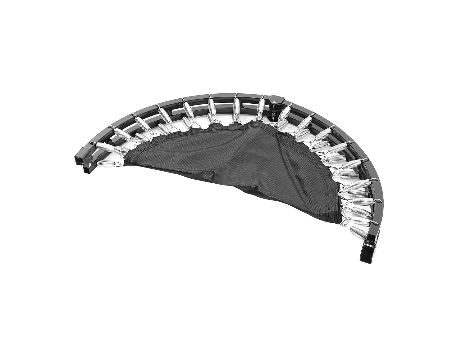 Black 96cm Foldable Fitness Trampoline 100kg Capacity