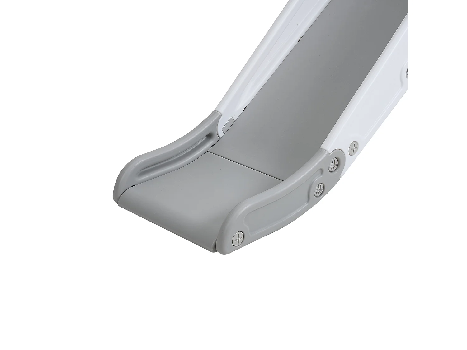 Grey and White Children's Slide for Indoor Outdoor Play