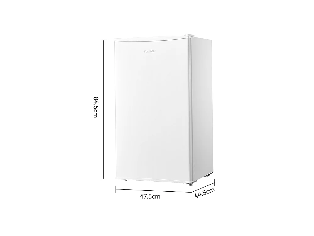 Comfee White 60L Freestanding Under Counter Freezer with 3 Drawers