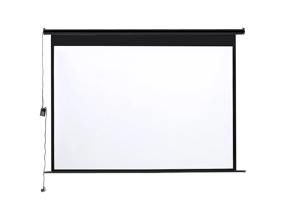 72 Inch Electric Projector Screen with Remote 4:3 Wall or Ceiling Mounted