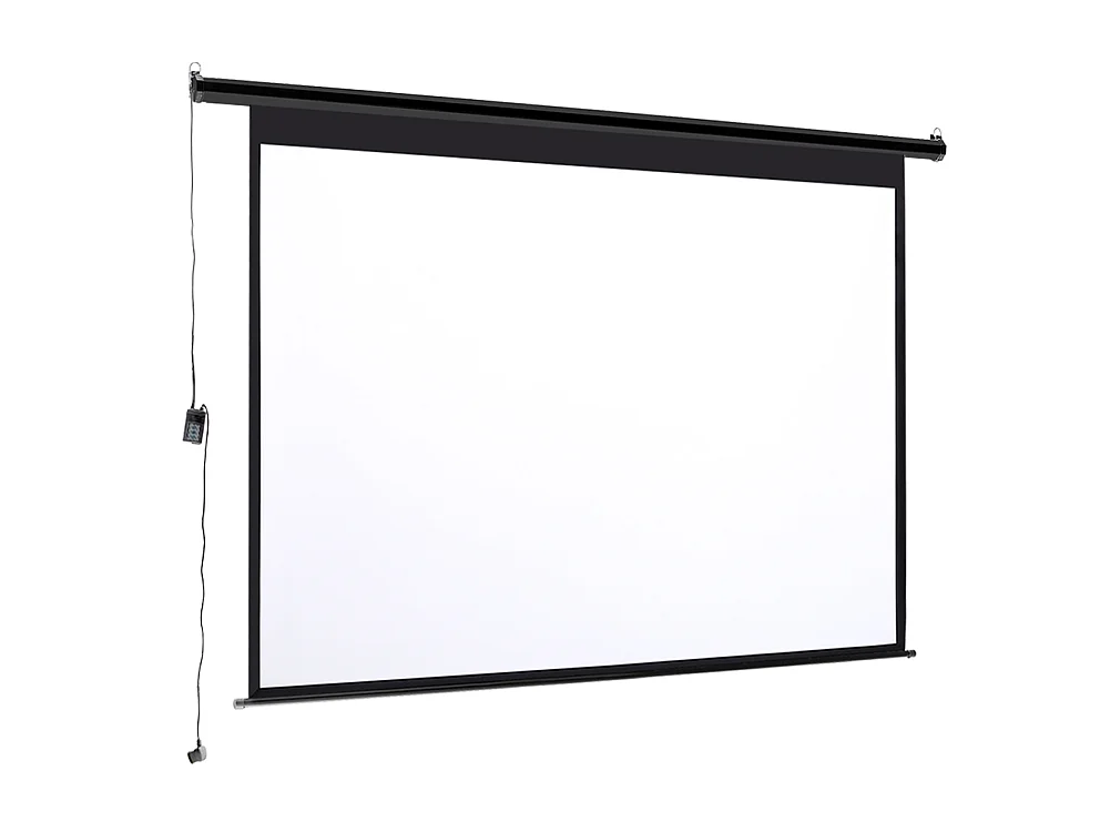 72 Inch Electric Projector Screen with Remote 4:3 Wall or Ceiling Mounted
