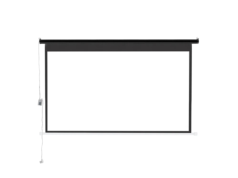 120 Inch Electric Projector Screen with Remote 16:9 Wall or Ceiling Mounted