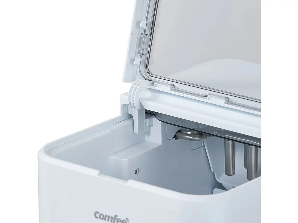 Comfee White Ice Maker Machine 12kg per Day with Self Cleaning Function