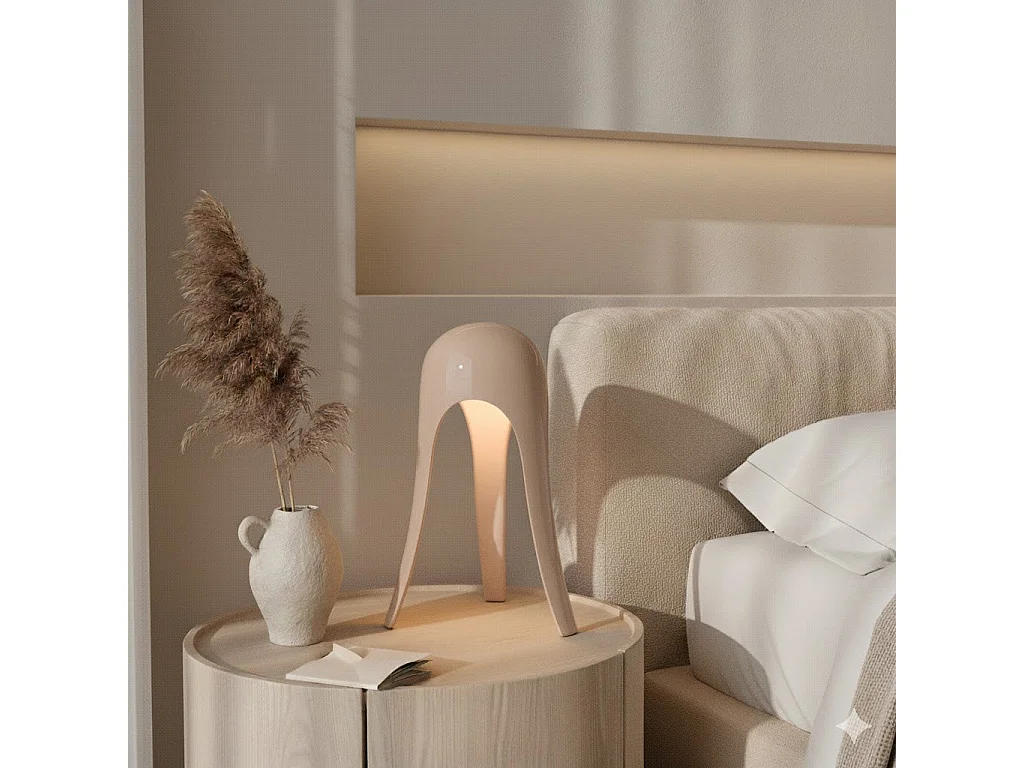 OMNIEXA Taube Bruine Tafellamp Dayana