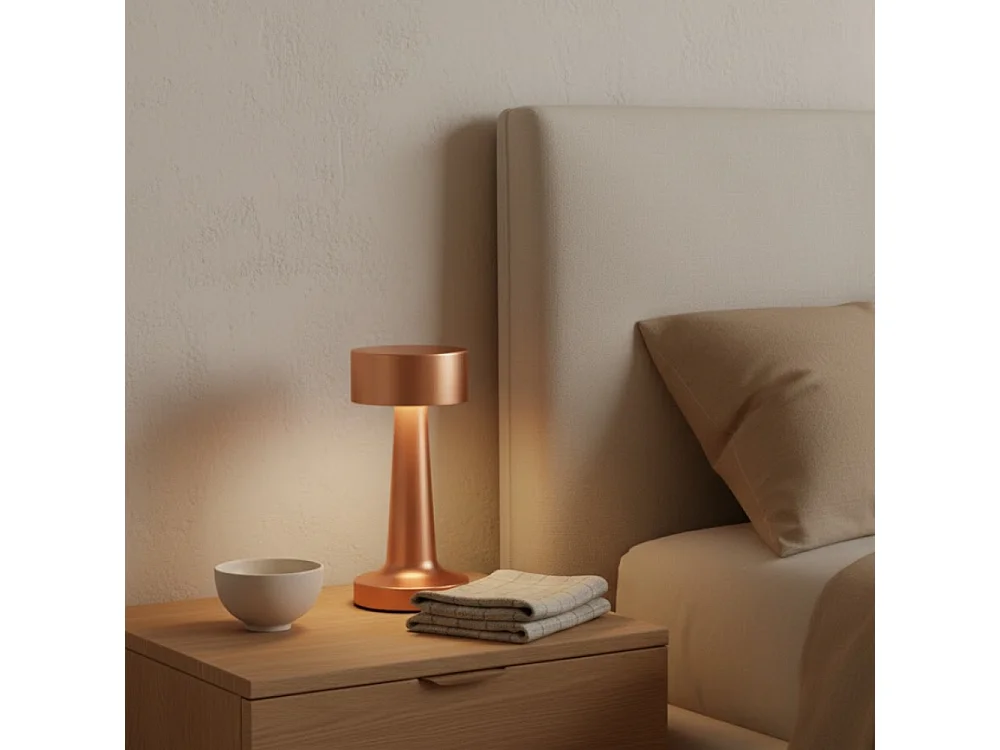 OMNIEXA Tafellamp Rose Goud Lázaro