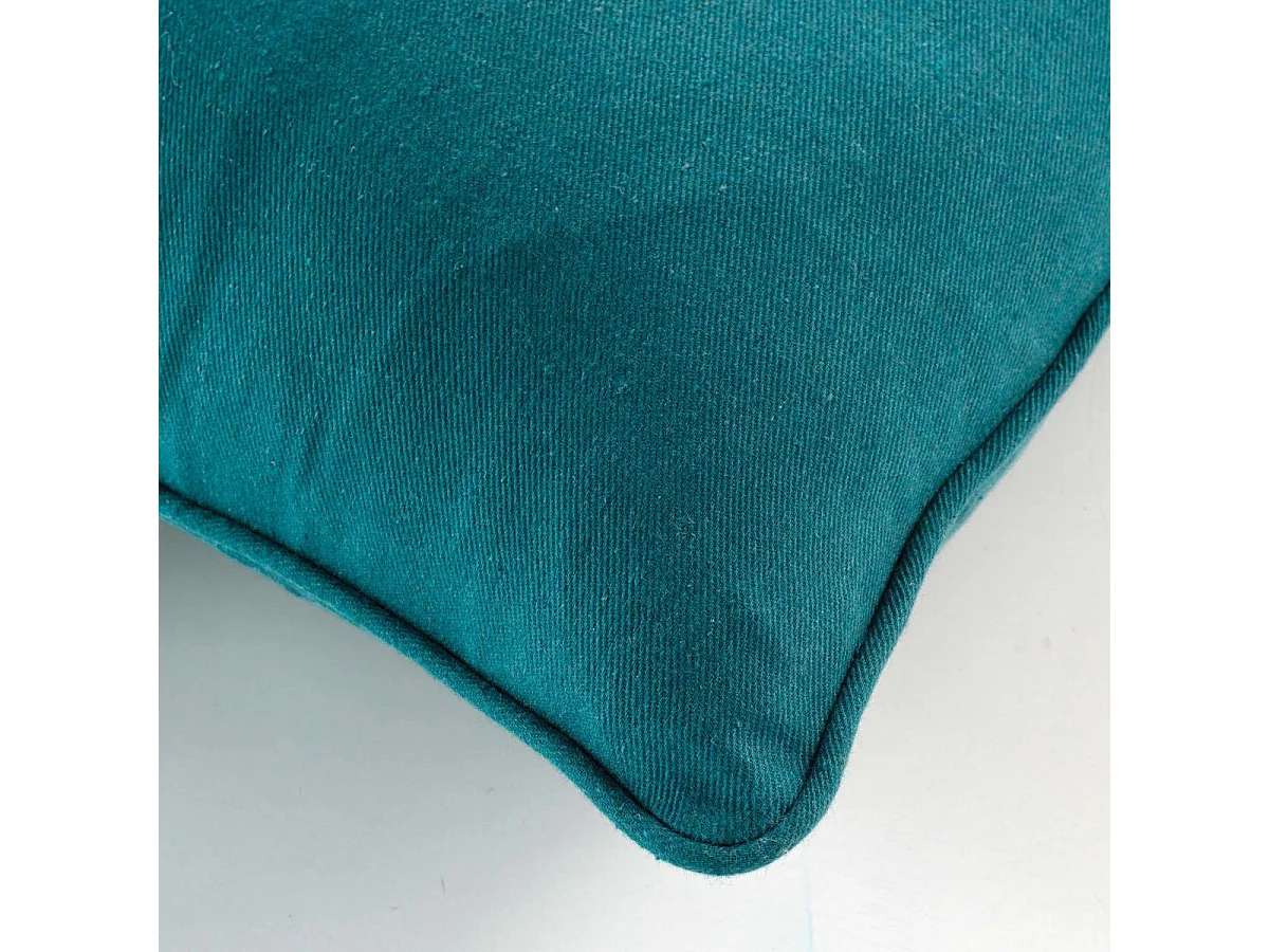 Housse de Coussin "Twily" 40x40cm Émeraude