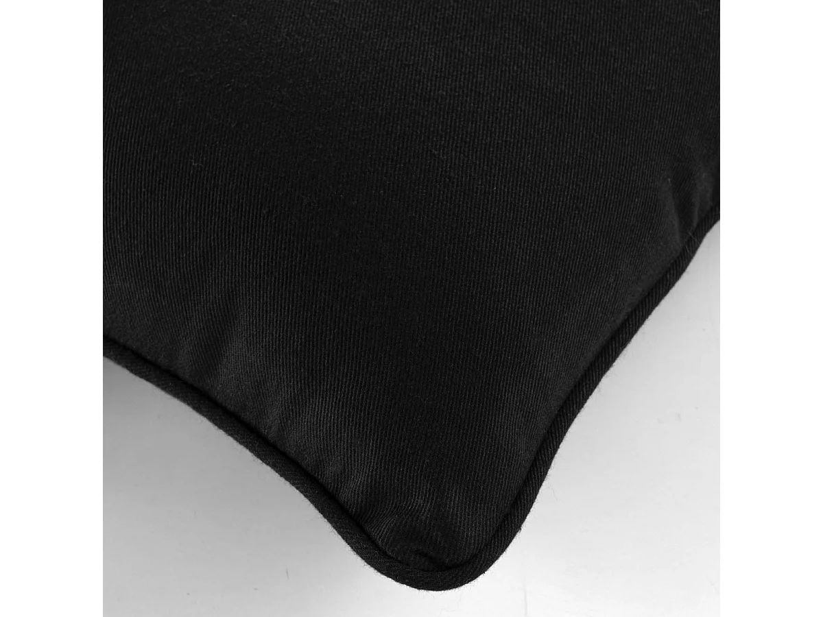 Housse de Coussin "Twily" 40x40cm Noir