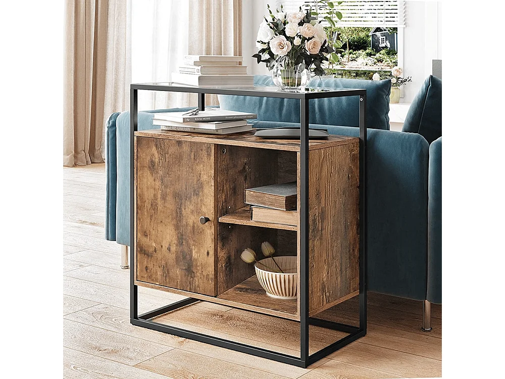Table de chevet industrielle Amina