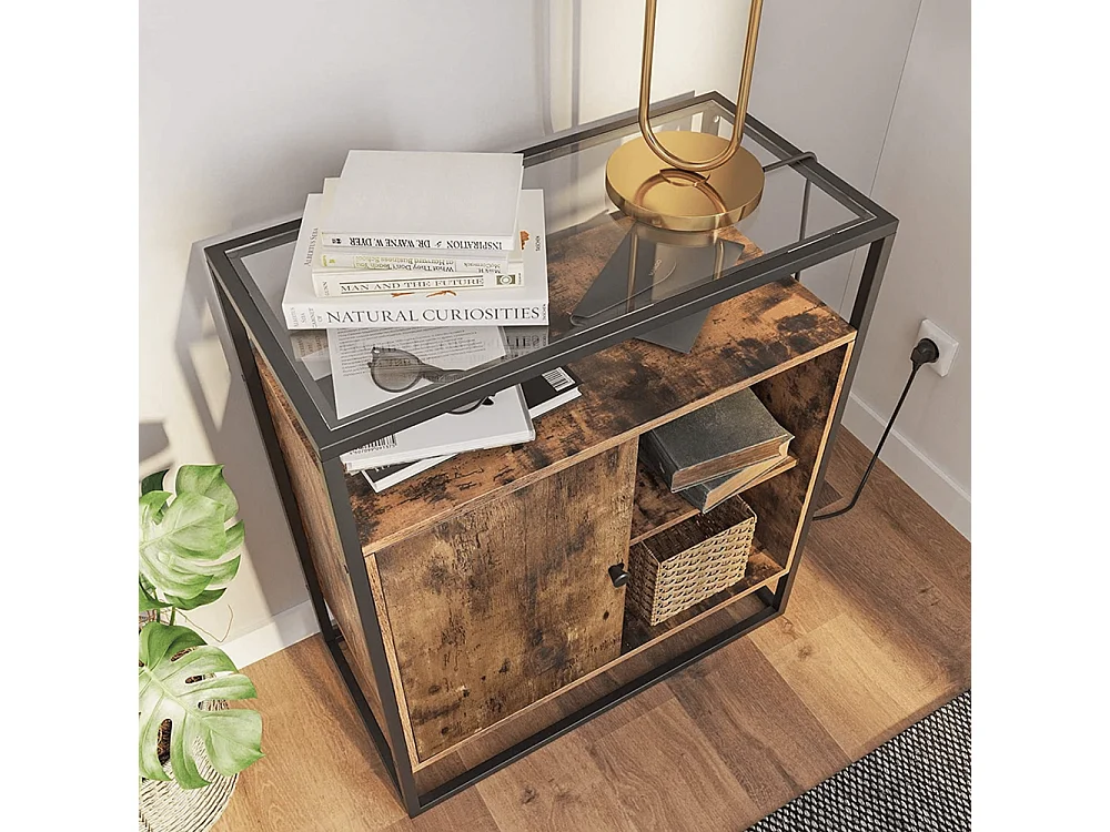 Table de chevet industrielle Amina