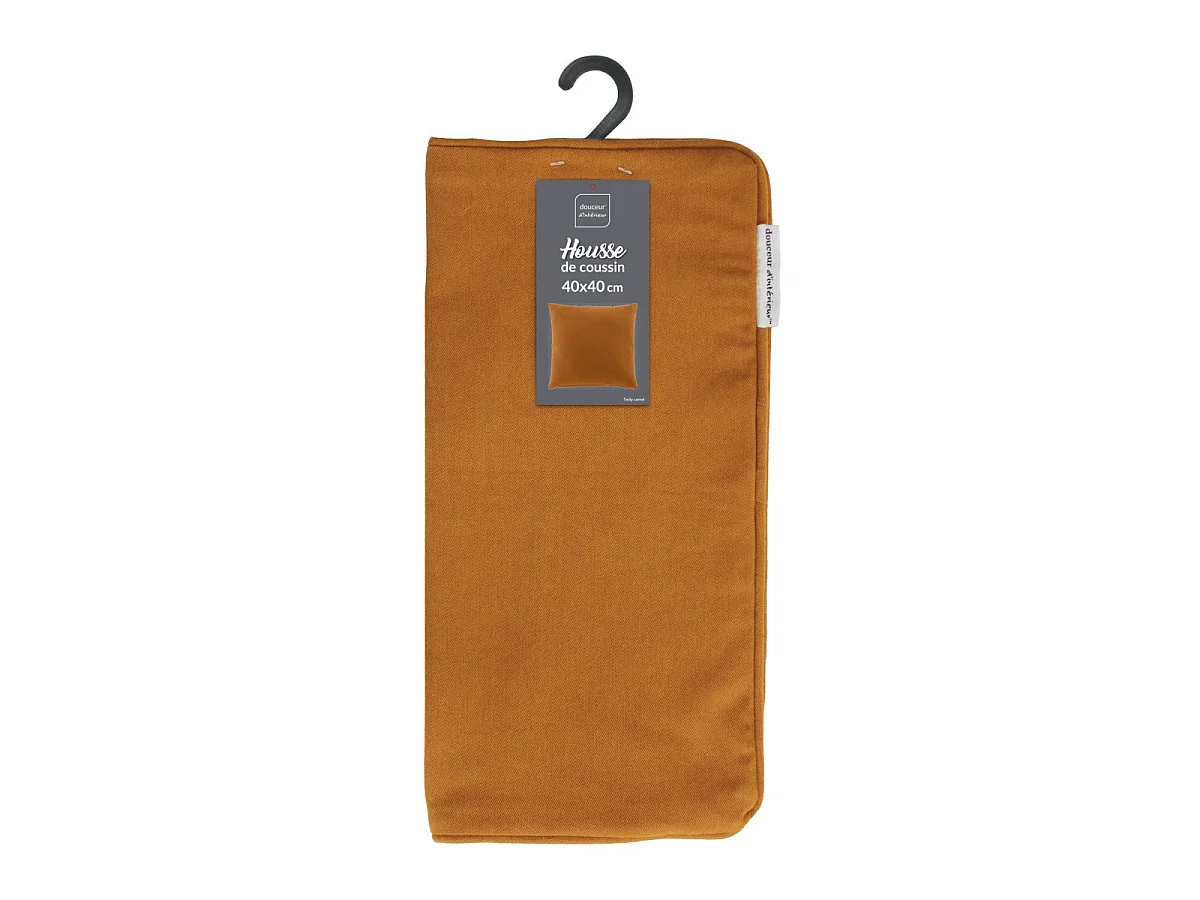 Housse de Coussin "Twily" 40x40cm Camel