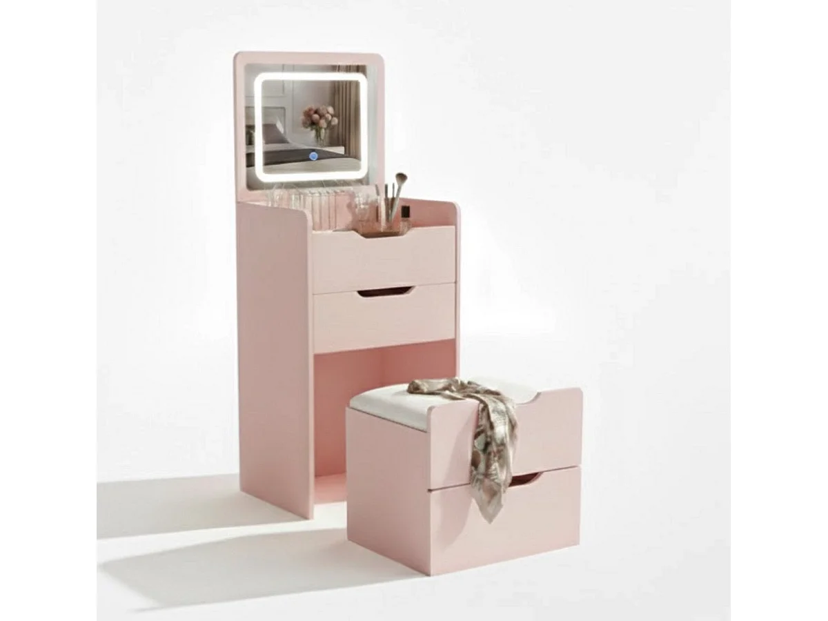 MAZAZU LED Kaptafel Roze Auralyn