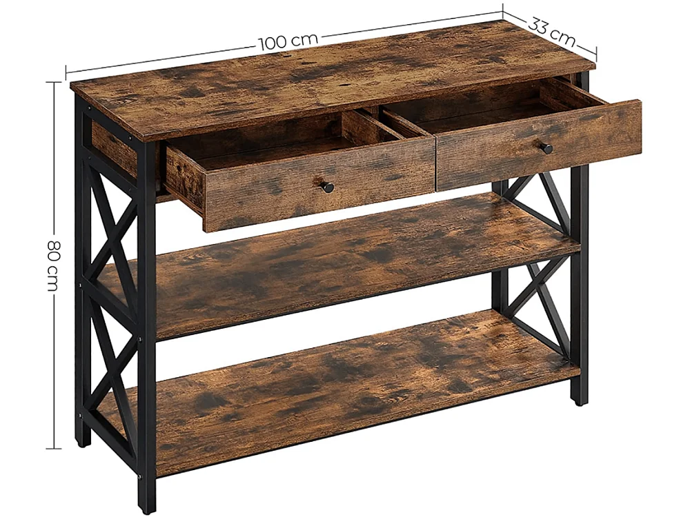 Table d'appoint industrielle Miley