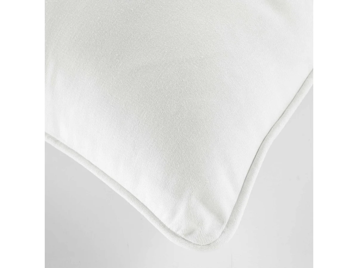 Housse de Coussin "Twily" 40x40cm Blanc