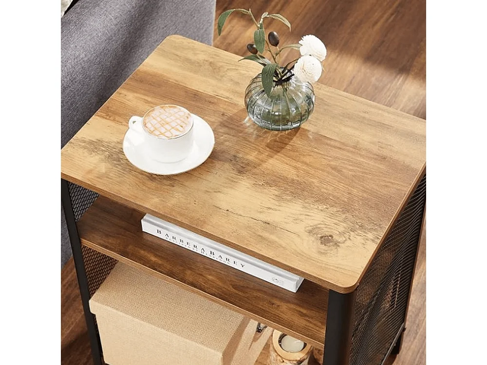 Industriële bijzettafel Josie