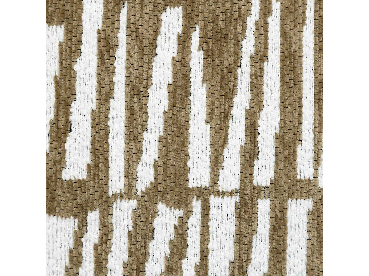Housse de Coussin Chenille "Jeni" 40x40cm Kaki