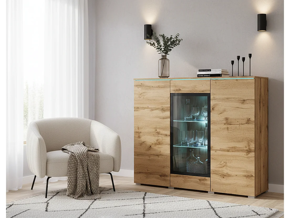 Kommode VEVE 120 cm Wotan Eiche