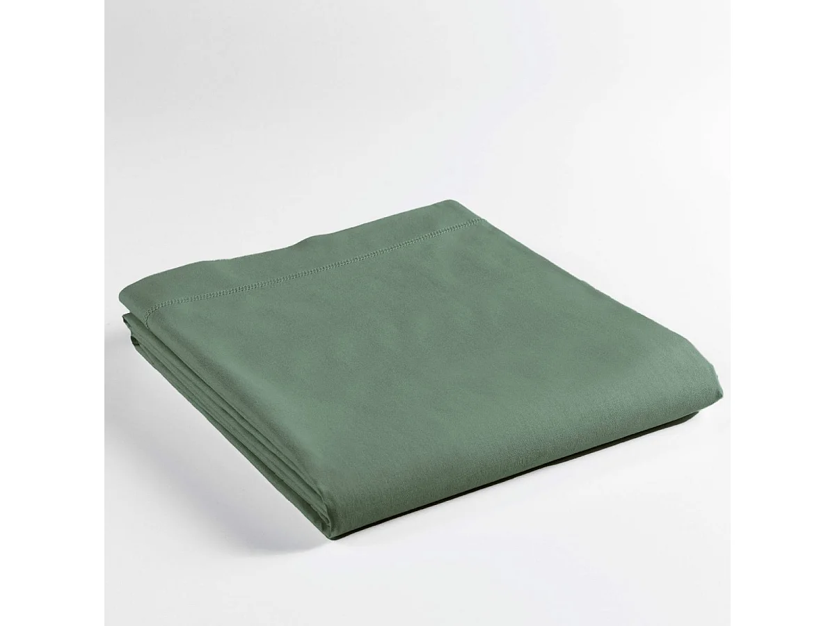 Drap Plat "Lina" 180x290cm Vert Cèdre