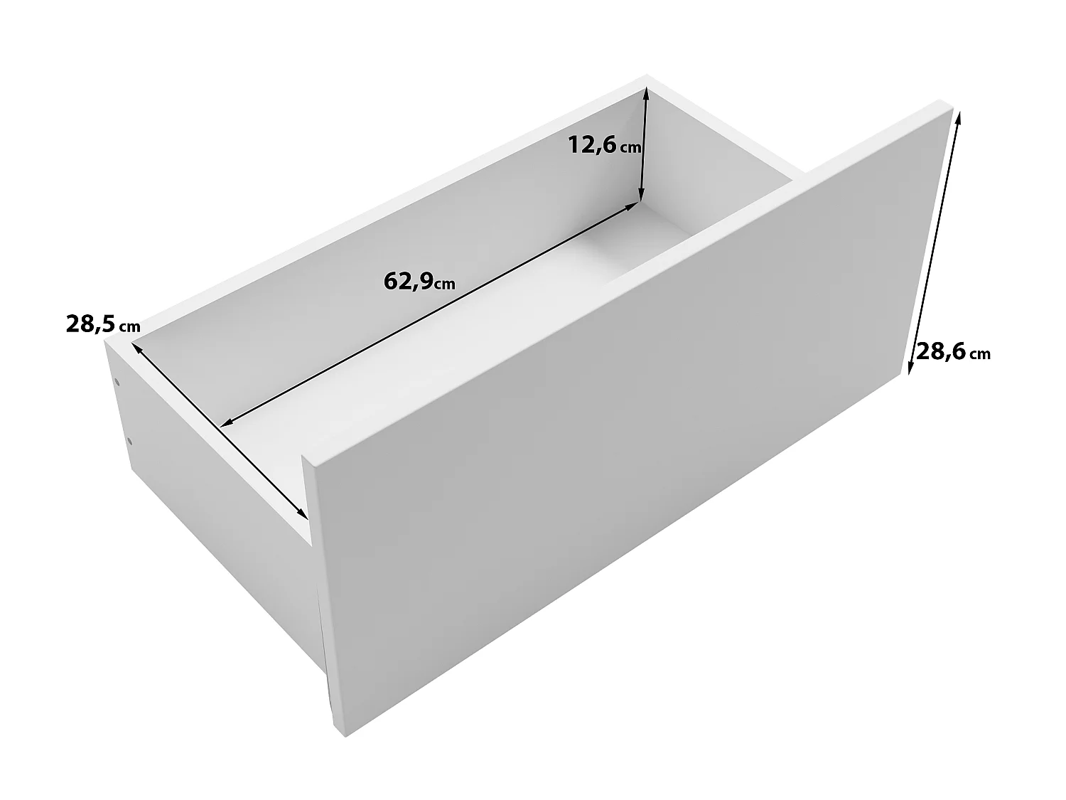 Commode VEVE 180 cm en chêne wotan