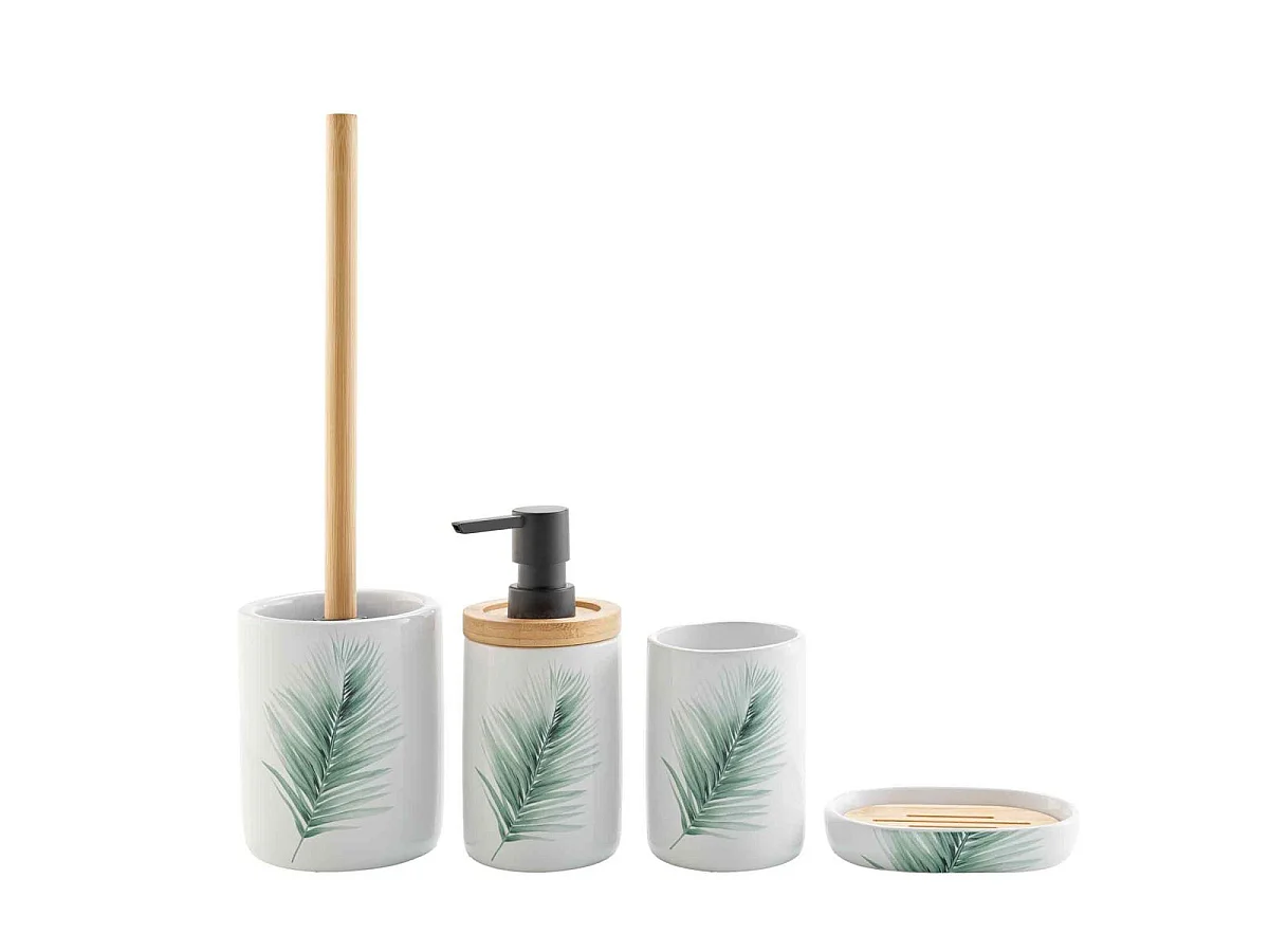 Distributeur de Savon "Havane" 17cm Blanc