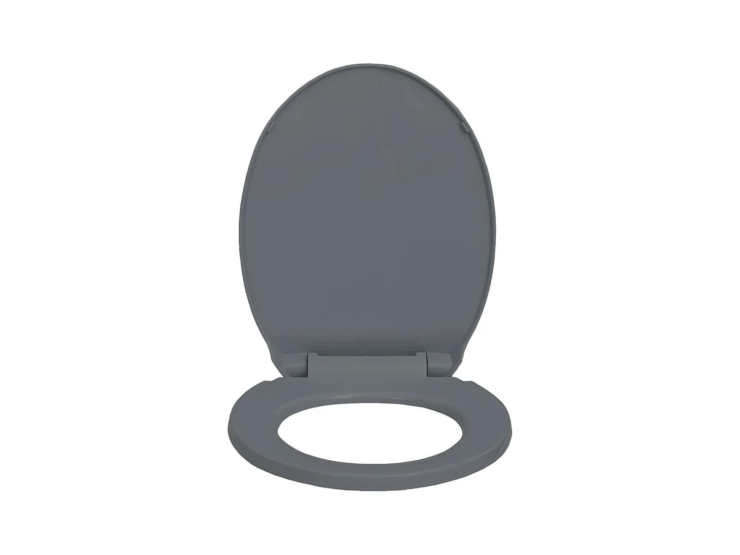 Siège de toilette abattant grise 46 x 34 x 5 cm 02_0002917