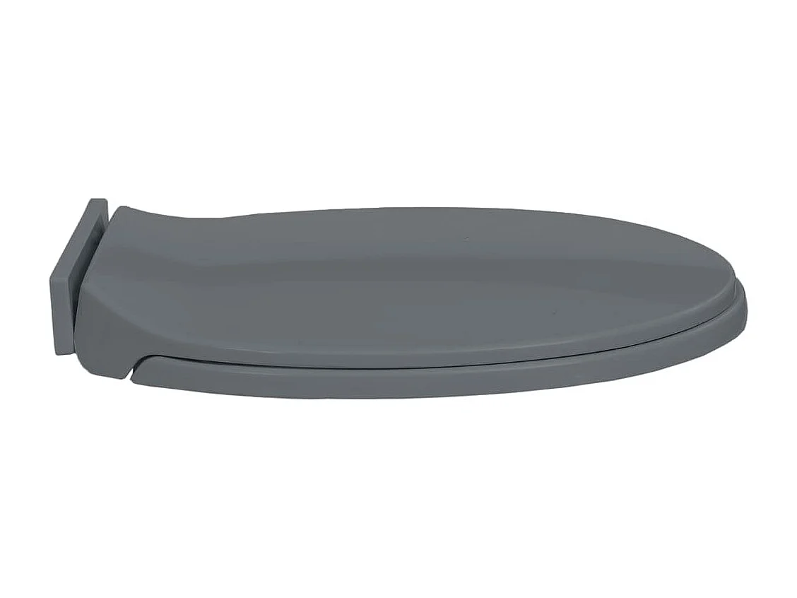 Assento Sanitário Soft Close Oval Cinza 02_0002917