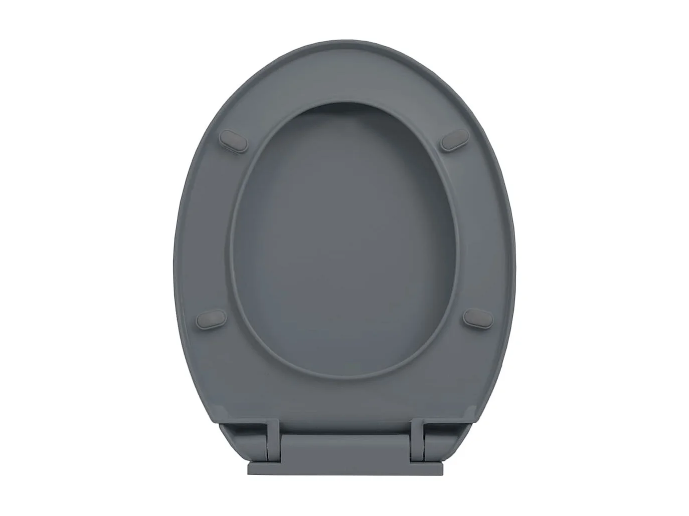 Assento Sanitário Soft Close Oval Cinza 02_0002917