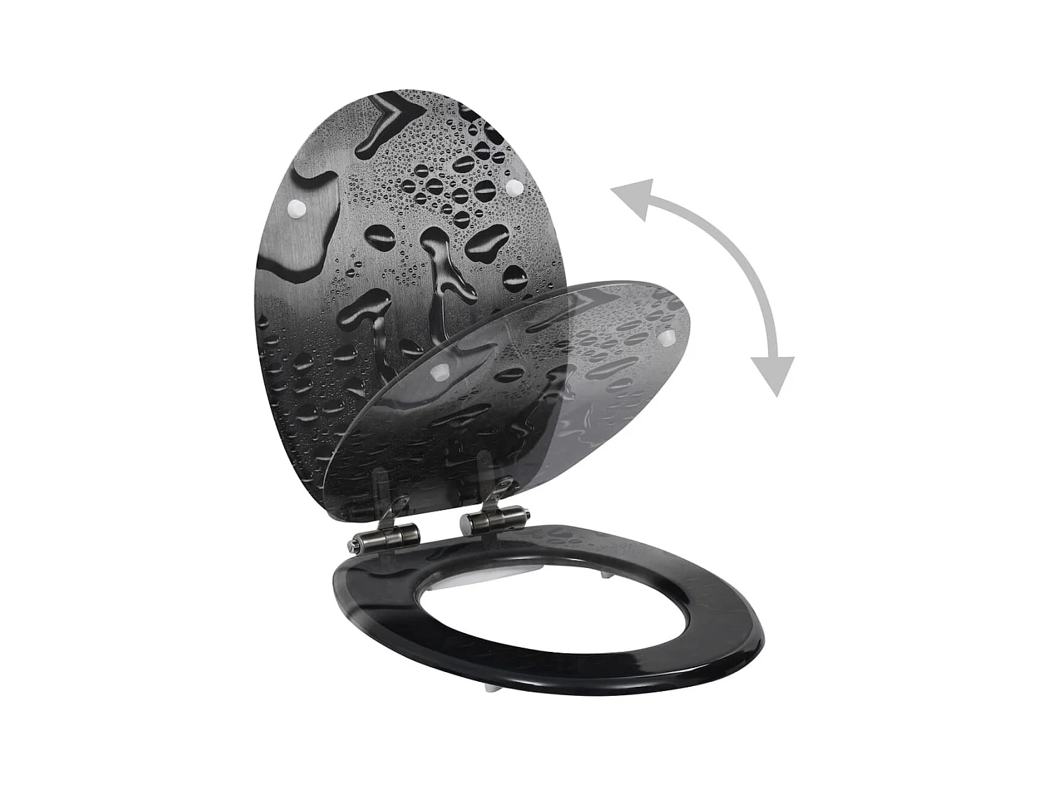 Tapa asiento inodoro MDF tapa suave cierre gotas de agua 02_0002903