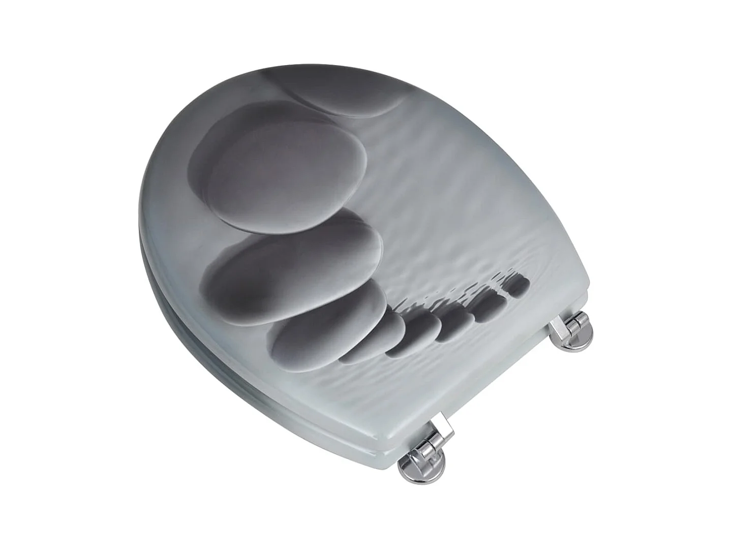 Juego de dos asientos tapa WC con tapas Pierres de MDF 02_0002947