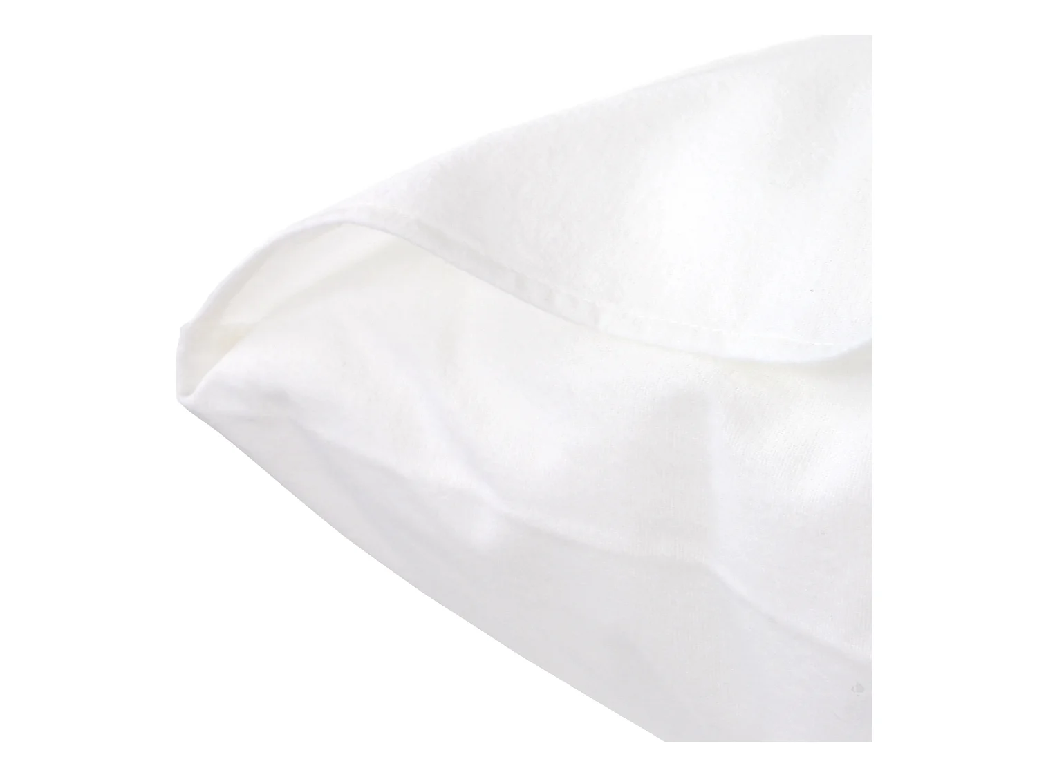 Housse de protection d'oreiller imperméable 80x100 cm ARNON molleton coton contrecollé polyuréthane