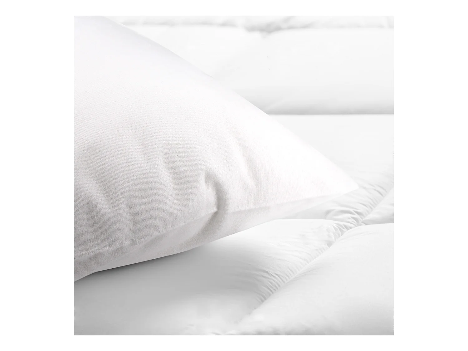 Housse de protection d'oreiller imperméable 65x65 cm ARNON molleton coton contrecollé polyuréthane