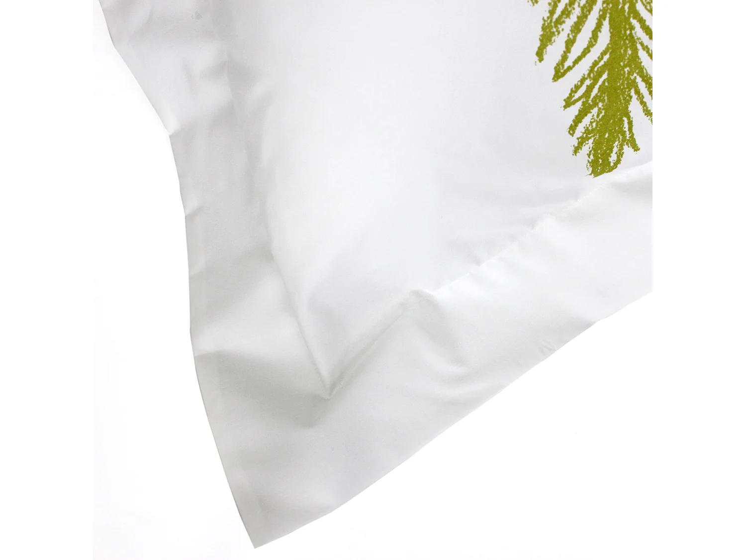 Taie d'oreiller 65x65 cm percale coton TRINIDAD mousson
