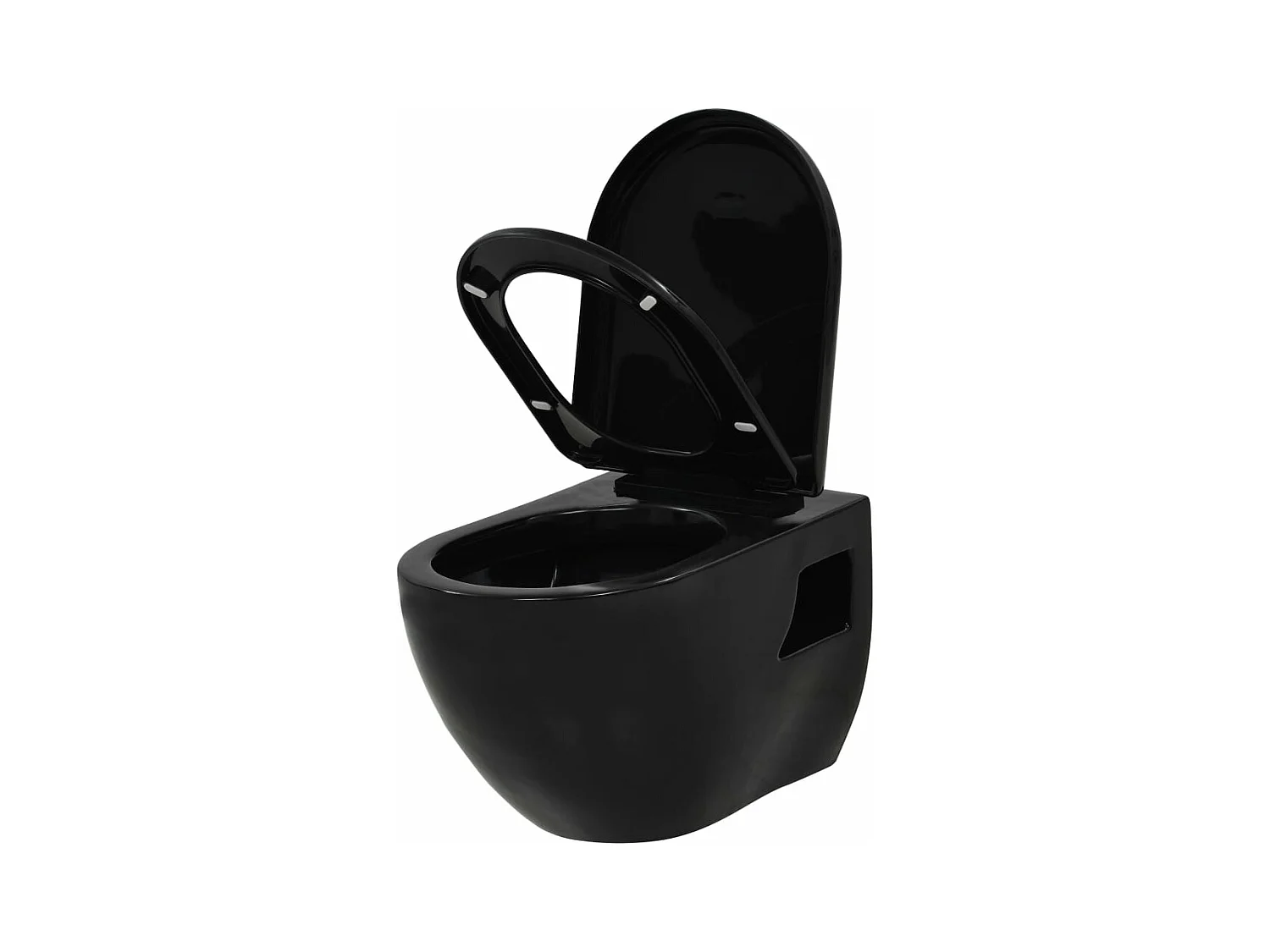 Wc suspendu céramique de noire 36 x 50 x 41.5 cm 02_0003572