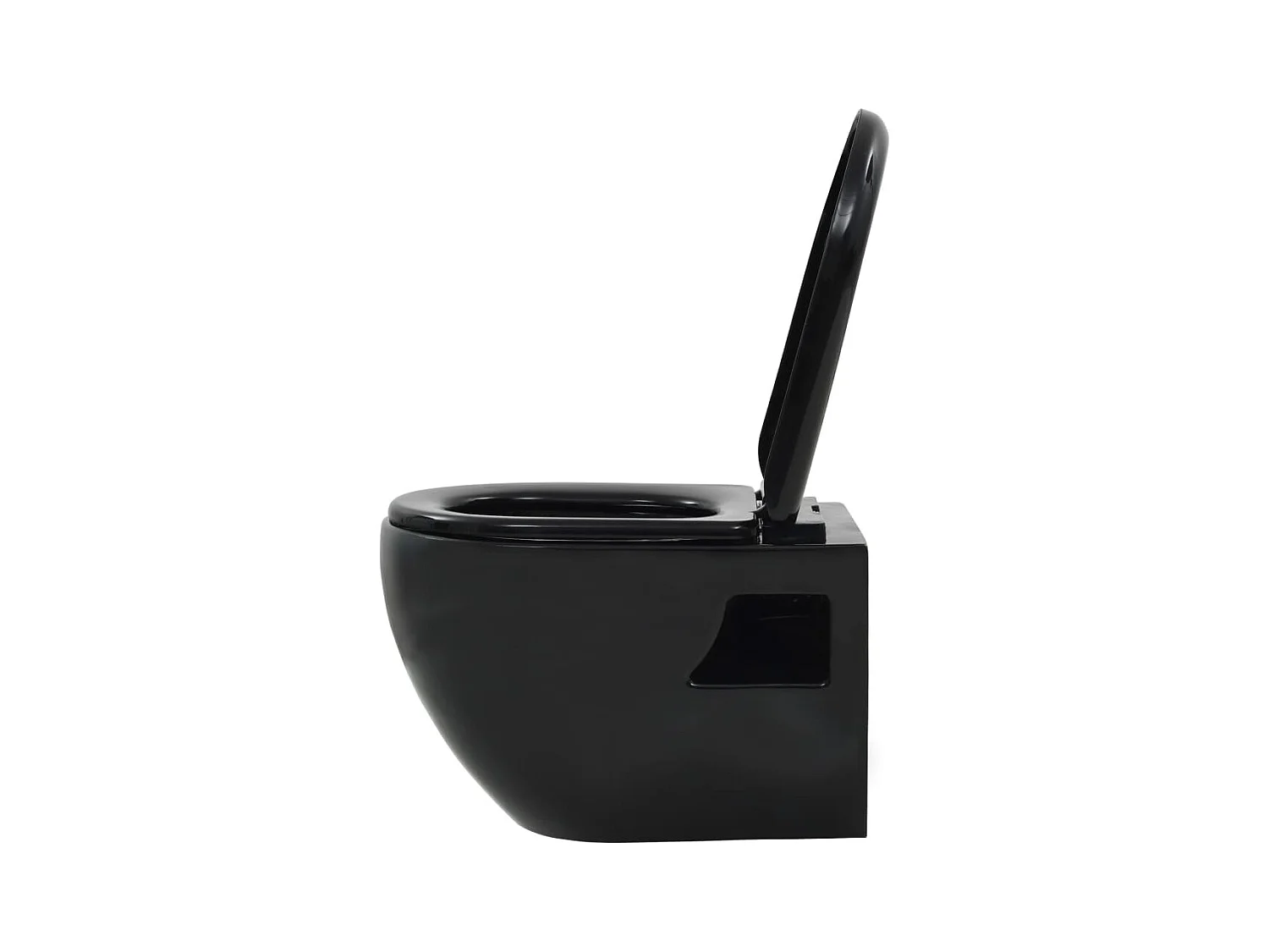 Wc suspendu céramique de noire 36 x 50 x 41.5 cm 02_0003572