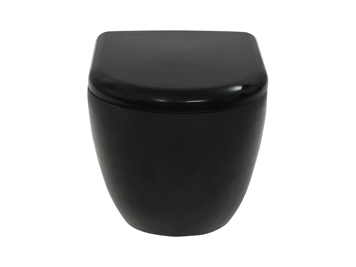 Wc suspendu céramique de noire 36 x 50 x 41.5 cm 02_0003572