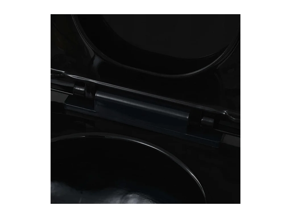 Wc suspendu céramique de noire 36 x 50 x 41.5 cm 02_0003572