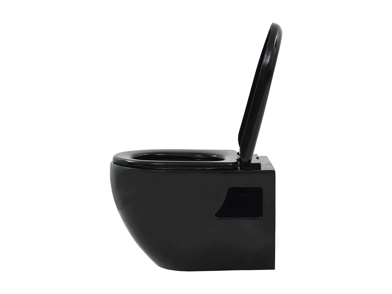 Wc suspendu céramique de noire 36 x 50 x 41.5 cm 02_0003572