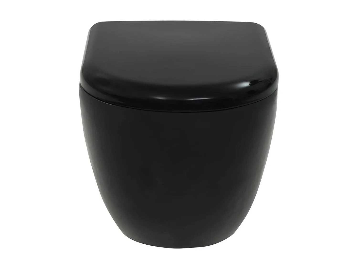 Wc suspendu céramique de noire 36 x 50 x 41.5 cm 02_0003572