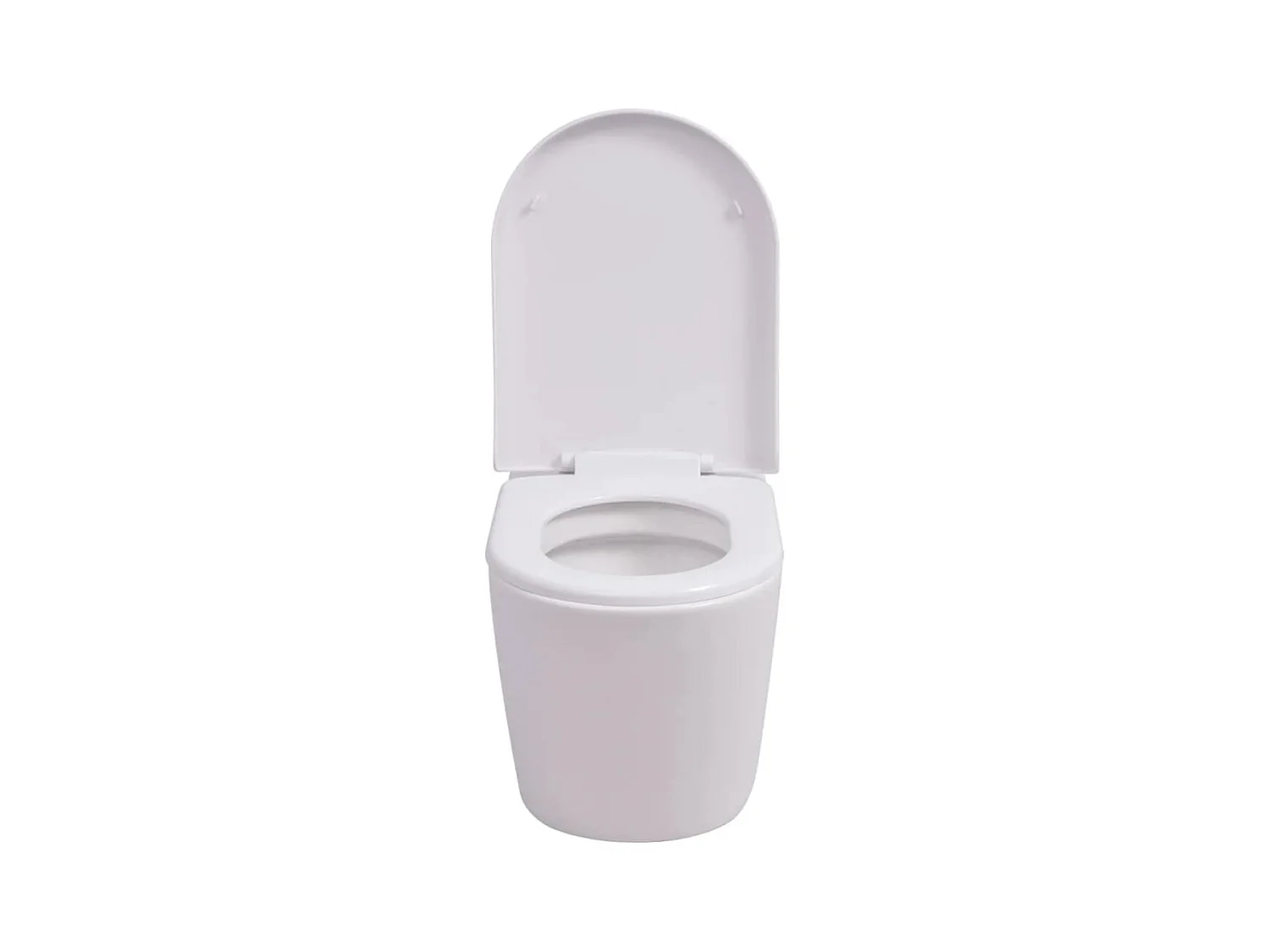 Toilette murale cuvette WC blanche 56 x 36 x 34 cm 02_0003571