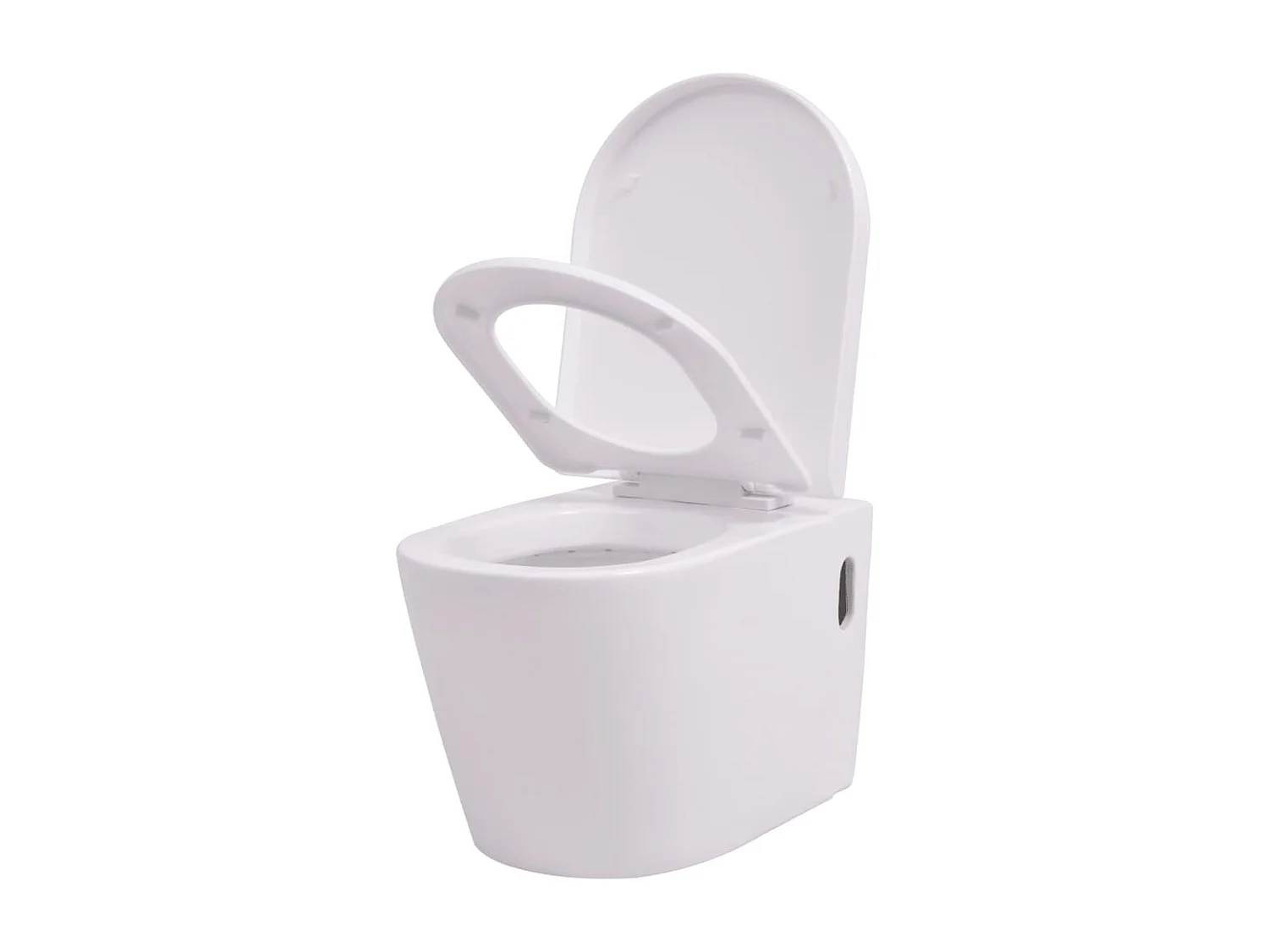 Toilette murale cuvette WC blanche 56 x 36 x 34 cm 02_0003571