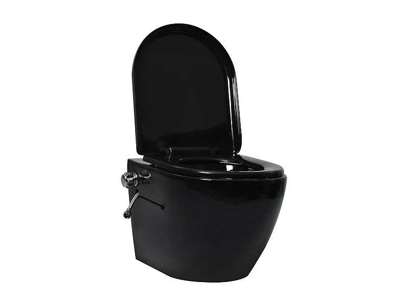 Toilette murale sans bord noire 36.5 x 48 x 41.5 cm 02_0003575