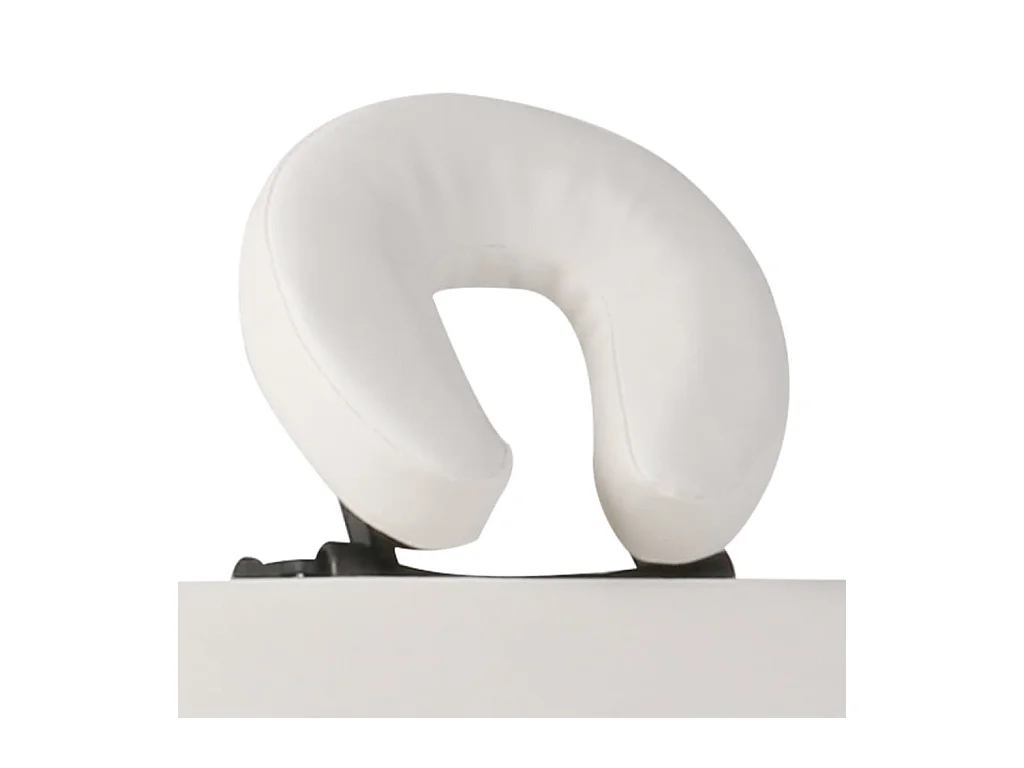 Table pliable de massage blanche 186 x 68 x 59 cm 02_0001877