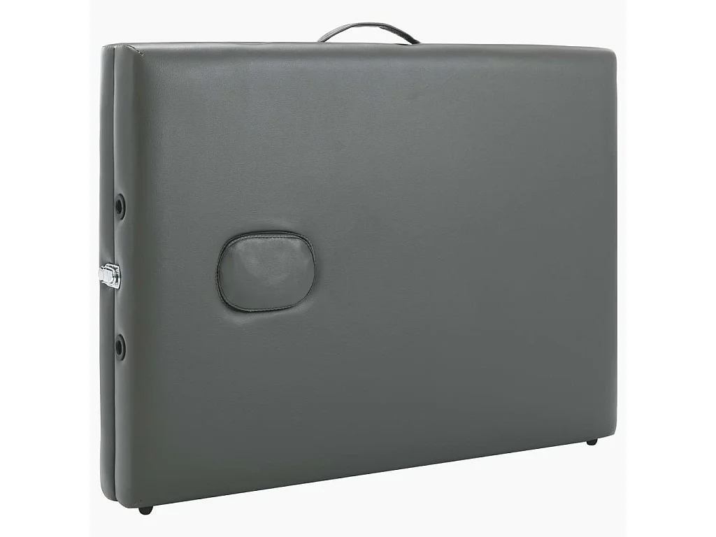 Table de massage 2 argenté 186 x 68 x 59 cm 02_0001797