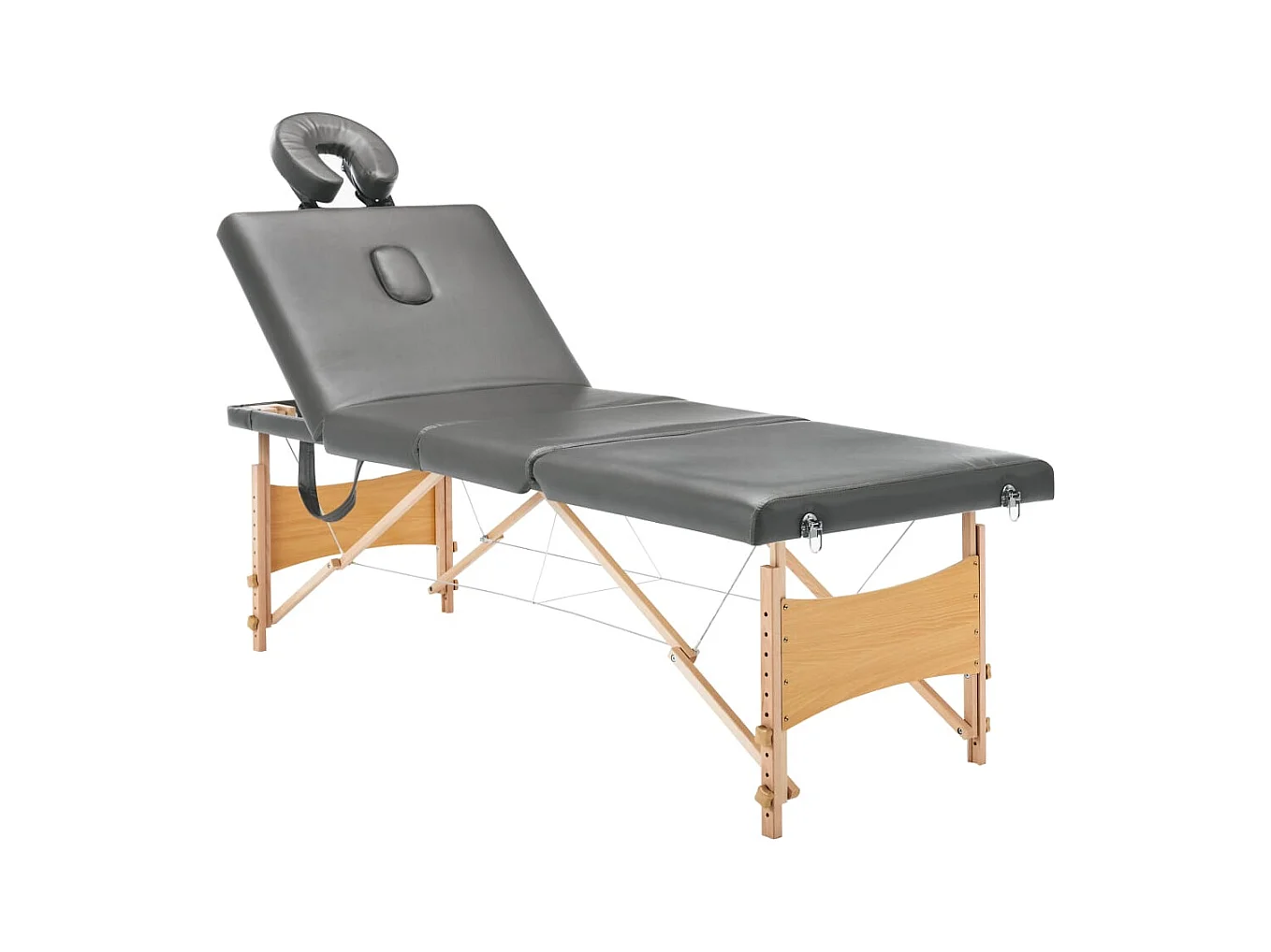 Table de massage avec bois marron 186 x 68 x 59 cm 02_0001802