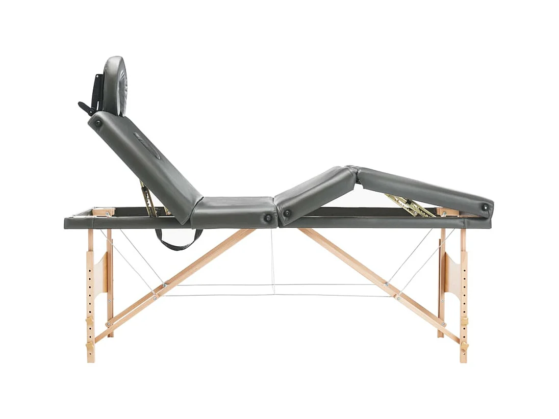 Table de massage avec bois marron 186 x 68 x 59 cm 02_0001802