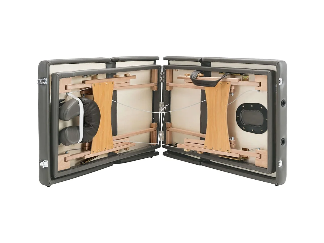 Table de massage avec bois marron 186 x 68 x 59 cm 02_0001802