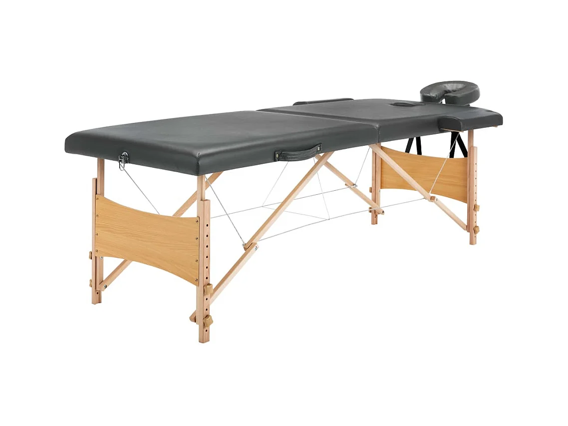 Table de massage avec bois marron 186 x 68 x 62 cm 02_0001800