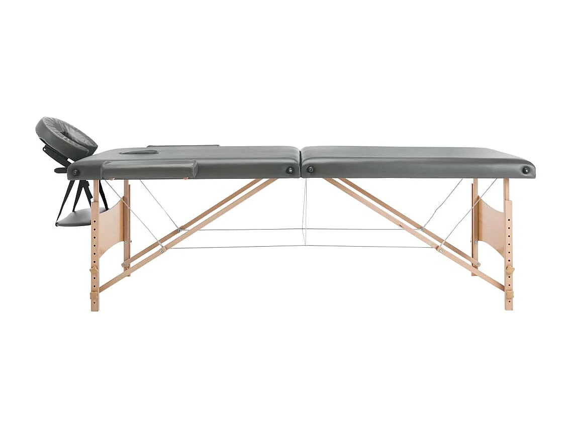 Table de massage avec bois marron 186 x 68 x 62 cm 02_0001800