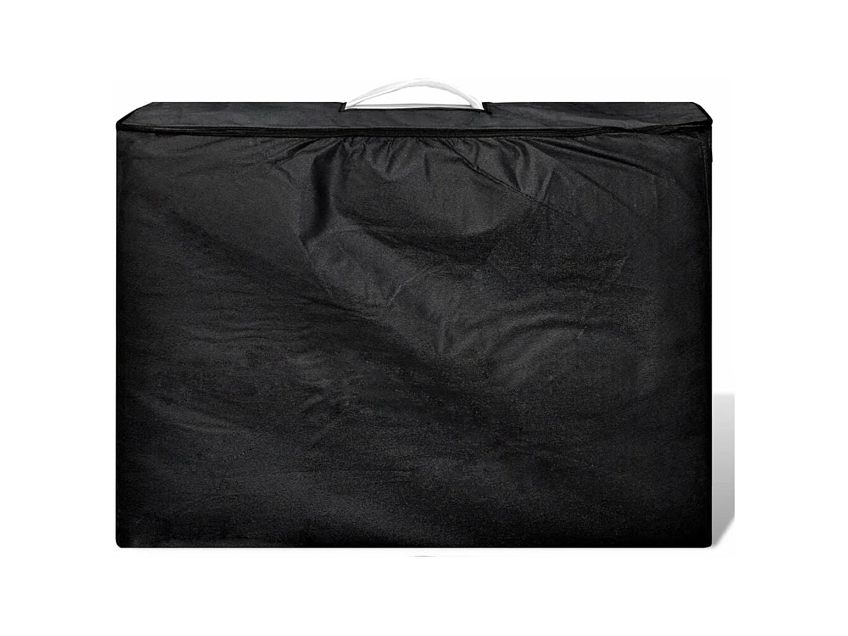 Table pliable de massage blanche 186 x 68 x 59 cm 02_0001875