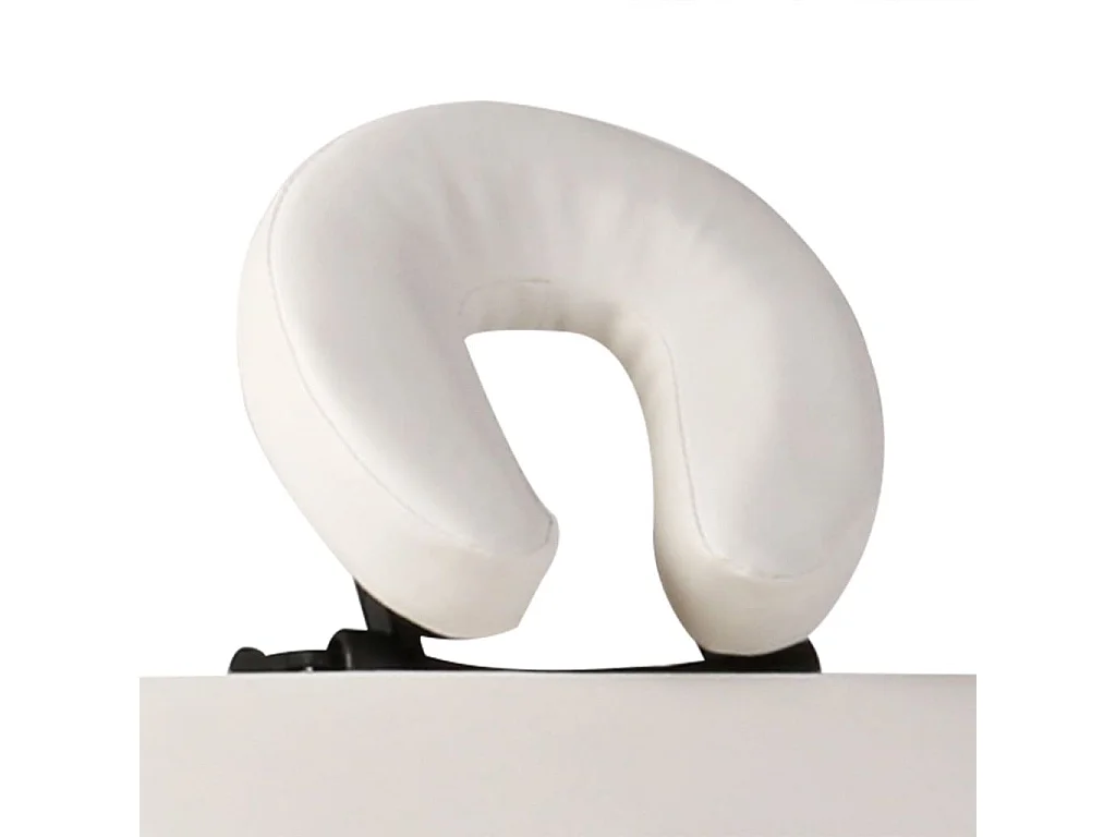 Table pliable de massage blanche 186 x 68 x 59 cm 02_0001875